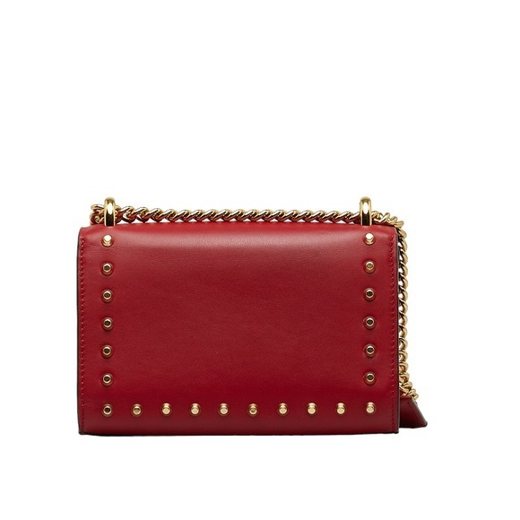 Gucci Paddock Leather Shoulder Bag Red - Picture 3 of 11